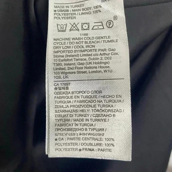 Banana Republic ClipDot Black Floral Chiffon Midi Dress - Picture 12 of 12